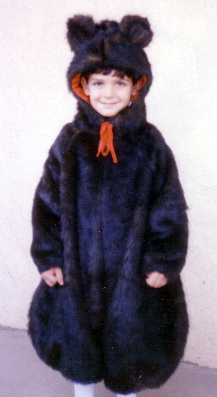 Bear Child Costume Size Child 3 - 4