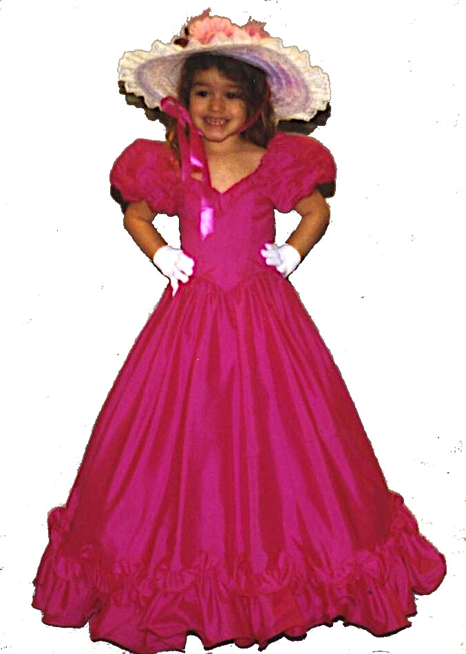 Southern Belle - Child Costume Size Child 4 - 8