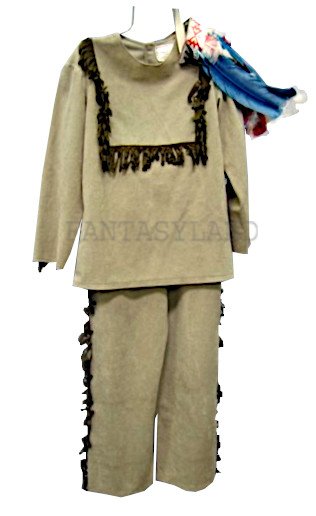 Native American Indian Child Size 6 - 8