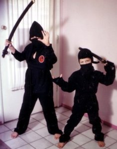 Ninja Teen Costume Size 12-14