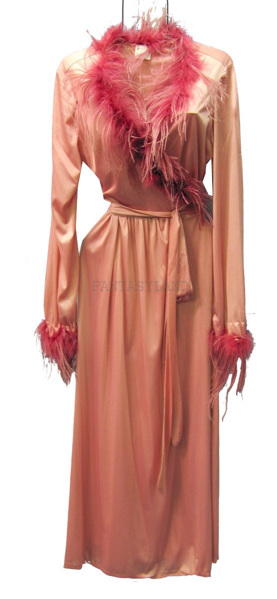 1930 - 1960 Vintage Dressing Gown Size Most