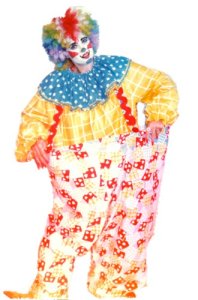 Clown - Hooper the Clown Costume Size Most