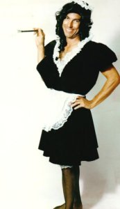 French Maid- Male Costume Size MD-XLG