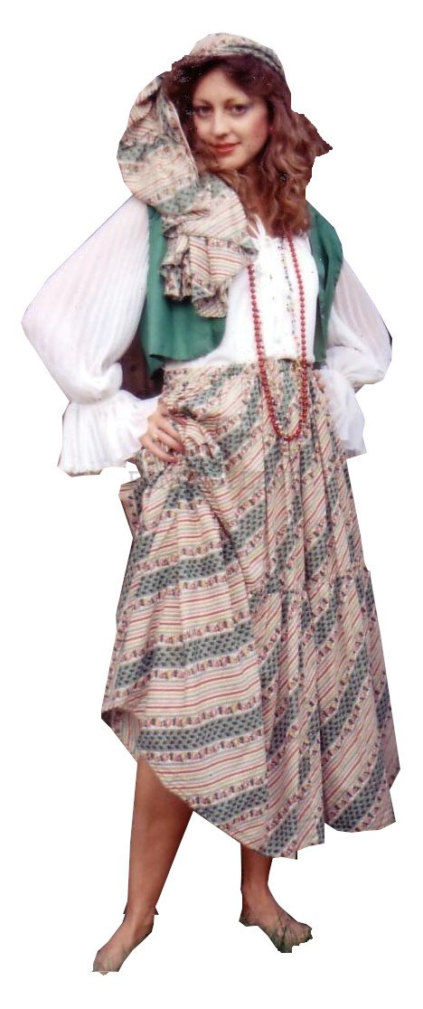 Gypsy Costume Size Small - Medium