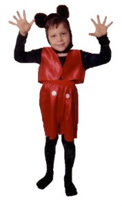 Cartoon Mouse Child Costume, Size 6 Cartoon Mouse Child Costume, Size 6