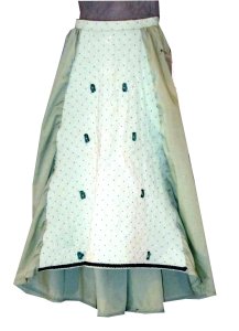 Mint Girl's Renaissance Noble Skirt Beaded Mint Girl's Renaissance Noble Skirt Beaded