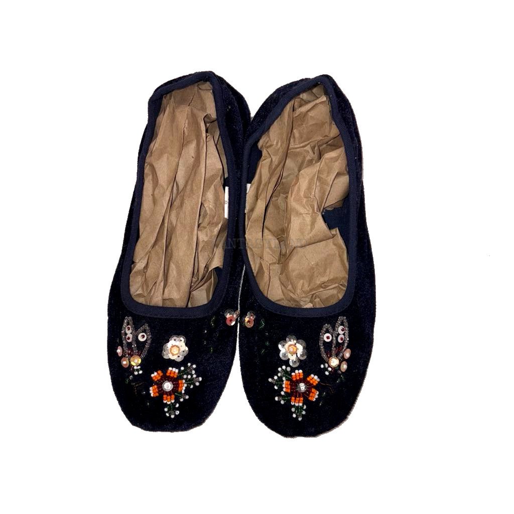 Navy Slipper Shoes Size 7 Md Navy Slipper Shoes Size 7 Md