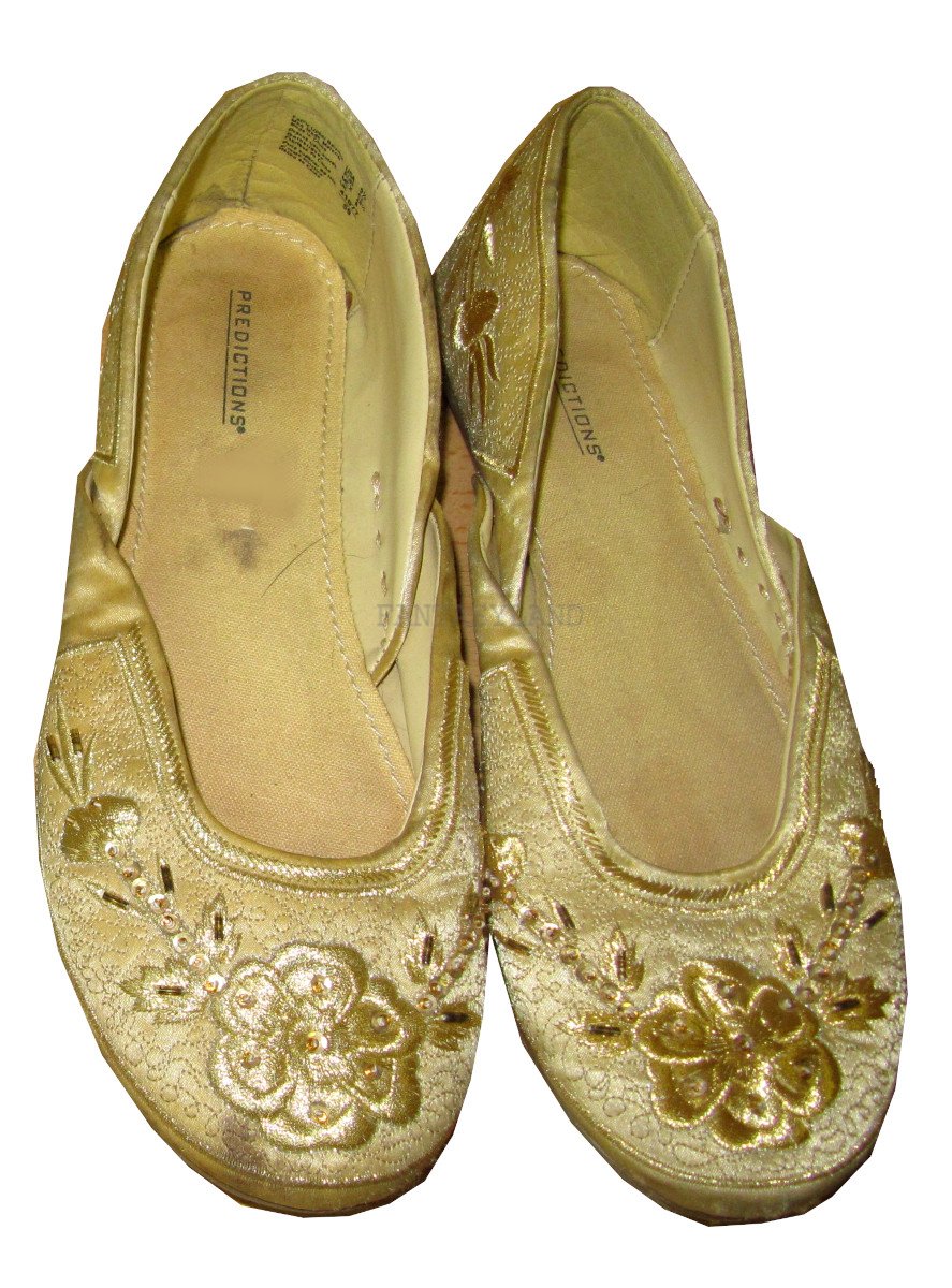 GOLD SLIPPERS