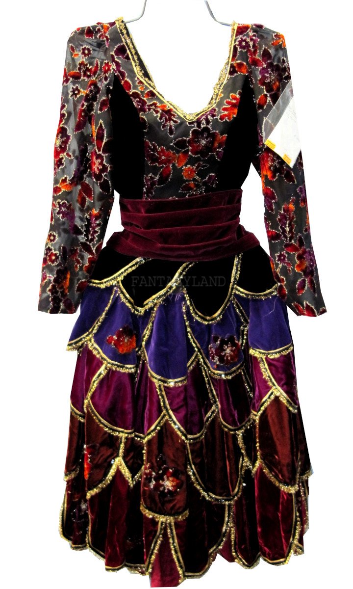 Jewel Tone Pedal Cut Velvet Dress Size MD-LG Jewel Tone Pedal Cut Velvet Dress Size MD-LG