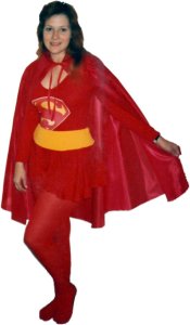 DC Super Girl Costume, Size SM - MD