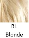 Wig color blonde